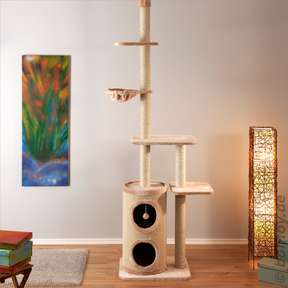 Bontoy Kratzbaum FILOU I deckenhoch I creme I 240 - 260...