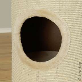 Bontoy Katzenturm BUDDY I mit 3 Öffnungen I creme I 99cm