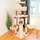Bontoy Kratzbaum LOU I creme/braun I 145 cm I mit großer Liegefläche.