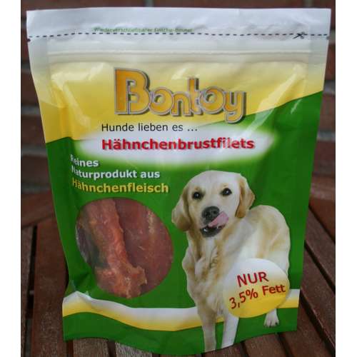 Bontoy I 150g I Hähnchenbrustfilet für Hunde Multipack