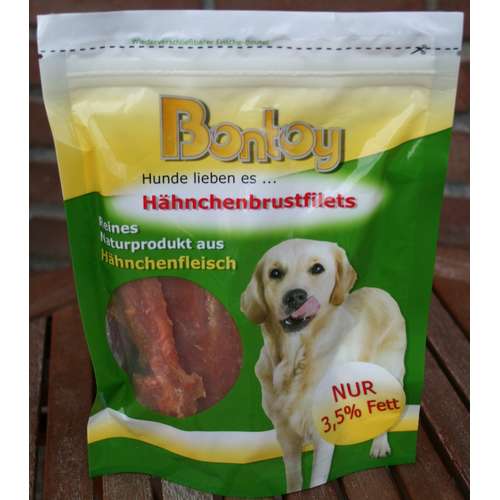 Bontoy I 150g I Hhnchenbrustfilet fr Hunde Multipack