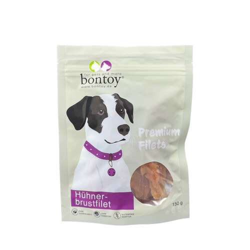 Bontoy I 5x150 g I H�hnchenbrustfilet f�r Hunde