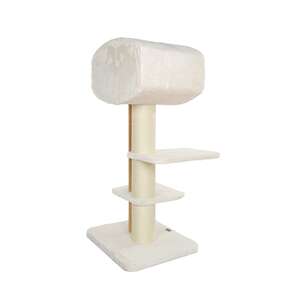 Bontoy Kratzbaum Paco creme 123cm mit XXL Stämmen