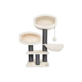 Bontoy Kratzbaum Emma creme 121 cm XXL Stämme 15cm