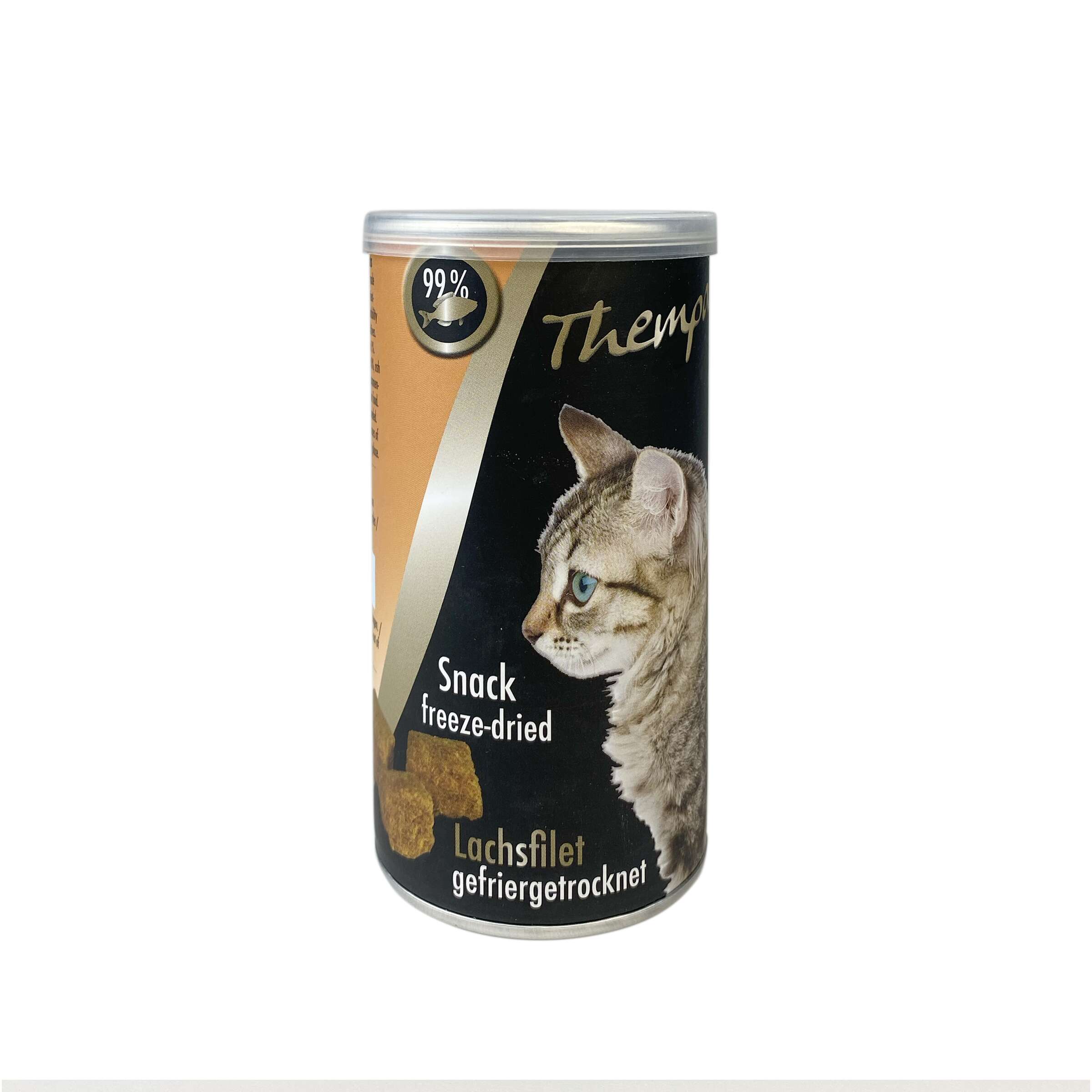 Thempa gefriergetrockneter Lachs-Snack