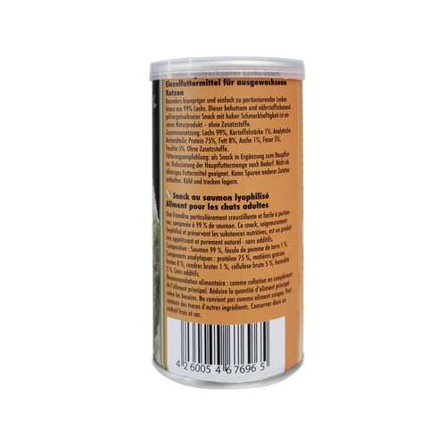 Thempa gefriergetrockneter Lachs-Snack