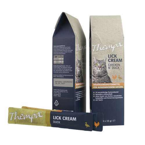 Thempa Lick Cream Chicken n Duck14x15g 1