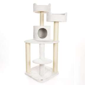 BONTOY Kratzbaum Jerry in weiß 126cm