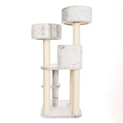 BONTOY Kratzbaum Jerry in grau/wei� 126cm