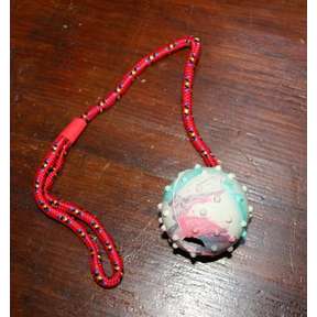 Bontoy Hundespielball mit Seil I 40 cm I mit Glöckchen